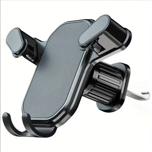 Soporte para teléfono de coche, clip para rejilla de ventilación, soporte para móvil, soporte para smartphone con GPS para dispositivos móviles de 4,7 a 6,7 pulgadas.